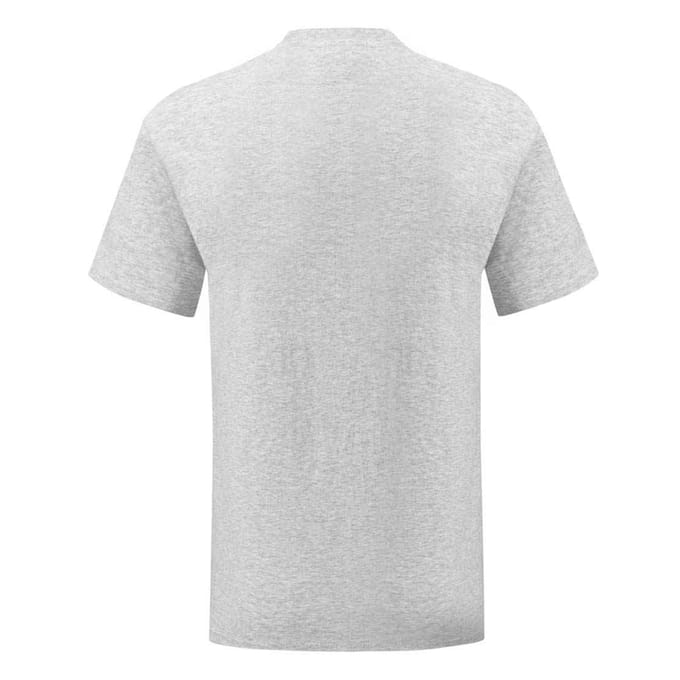 Fruit of the Loom Heren Iconisch 150 T-Shirt (Heide Grijs)