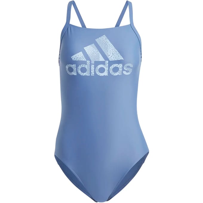 Dames zwempak uit 1 stuk adidas Big Logo