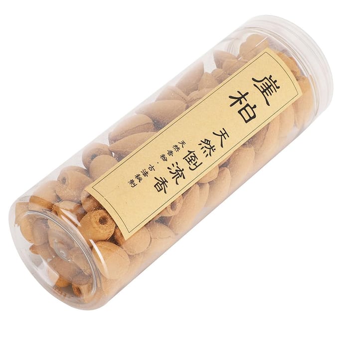 2 boîtes de cônes d'encens à reflux, parfum cascade, cèdre rouge de l'Ouest naturel, purification de l'air beige