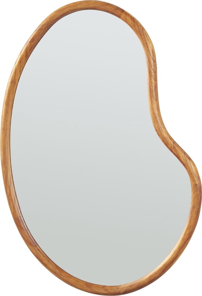 Wandspiegel Jokioinen 75x55 cm eikenkleurig