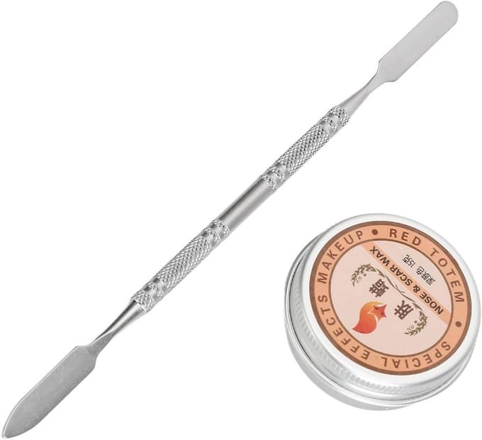 Littekenwax Set - Nep Wond Huid - Speciale Effecten - Flexibel en Duurzaam - 17 x 6 x 2 cm