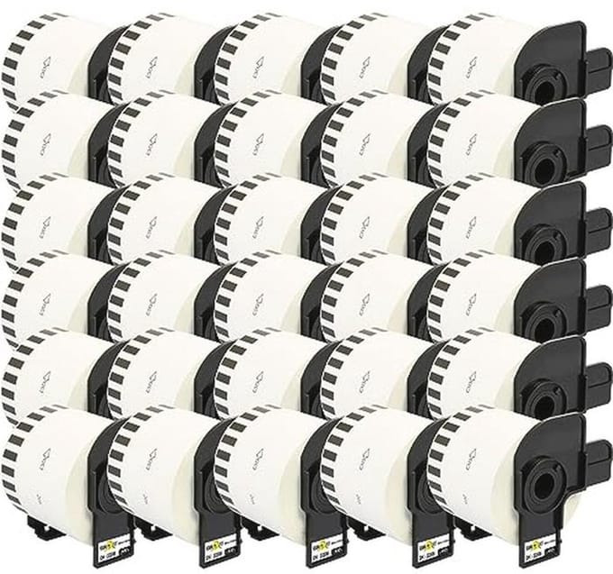 Vervangingslabel Rol DK-22205 - Compatibel met Label Printers