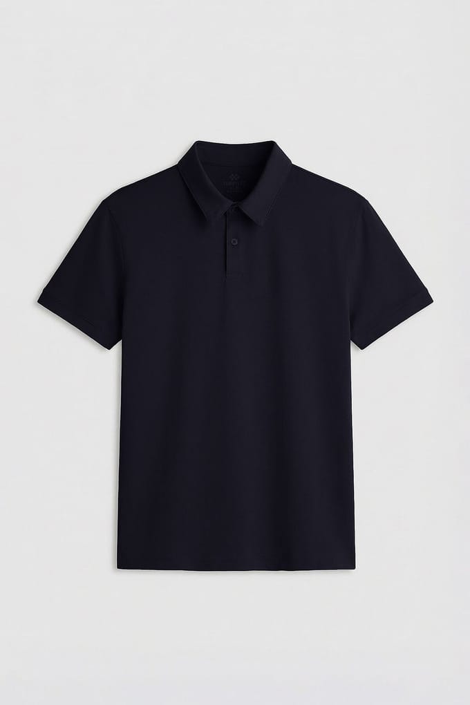 Heren Katoen Elastaan Polo T-shirt