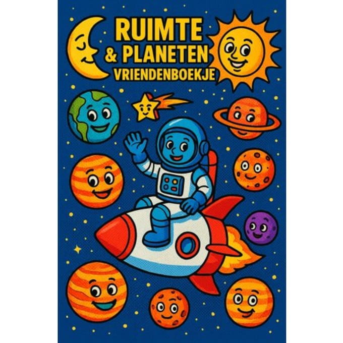 Ruimte & Planeten Vriendenboekje - Andries B.V.
