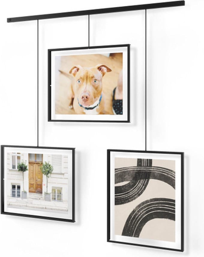 Umbra Exhibit, set van drie fotolijsten van 20 x 25 cm