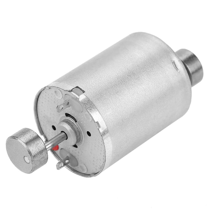 DC Dubbele As Sterke Trilling Trilmotor 12V 31mm Lengte