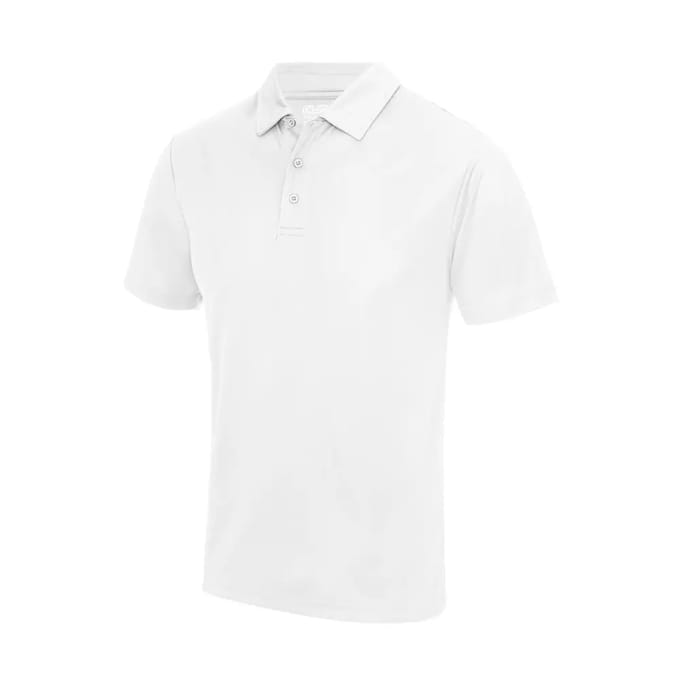 Just Cool - Cool Polo - Arctic White maat 4XL