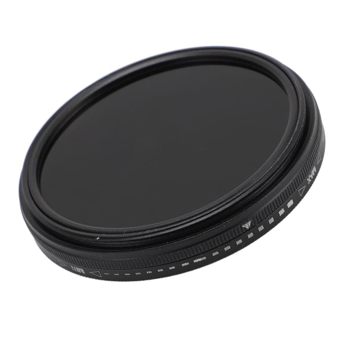 Verstelbaar ND-filter Variabel Dichtheidsfilter ND2-400 Camera Lensfilter voor ND2-ND400 Camera Lens 46mm gray