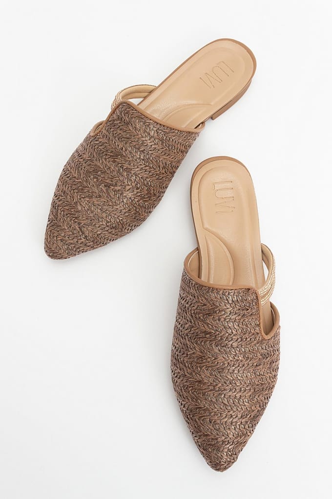 Pesa Geweven Slippers (Dames)