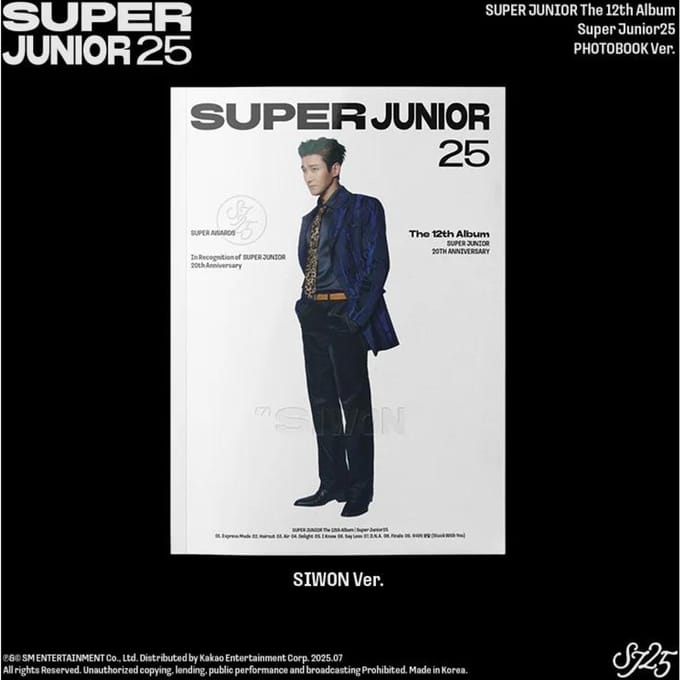 SUPER JUNIOR - [SUPER JUNIOR25] 12e Album SIWON