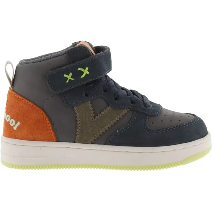 Leren babyschoenen met elastisch trekkoord Victoria Tiempo