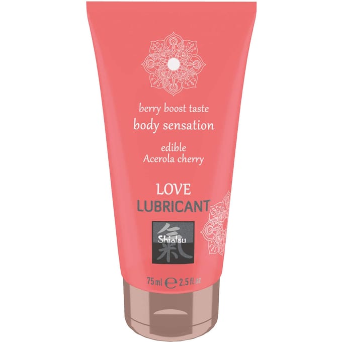 Shiatsu Love Eetbaar Glijmiddel - Acerola Kers