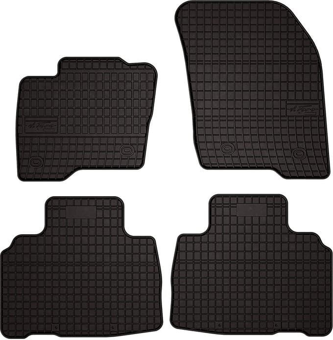 Wielganizator SolidPRO - Rubber Automatten - Ford Edge MK2 SUV 2014 - Zwart - Maatwerk