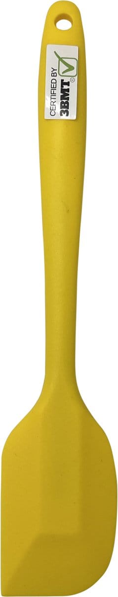 3BMT Spatel Silicone - 28 cm Lange Bakspaan - Geel