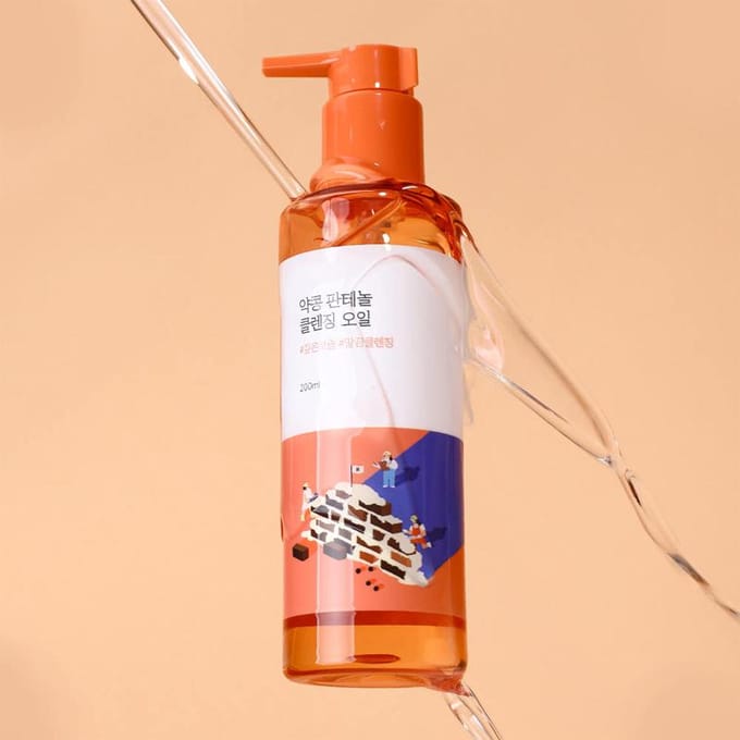 [ROUND LAB] Sojaboon Panthenol Reinigingsolie 200ml orange