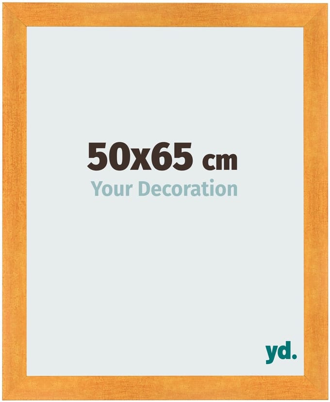 Your Decoration - Fotolijst 50x65 cm - MDF - Oranje - Pisa