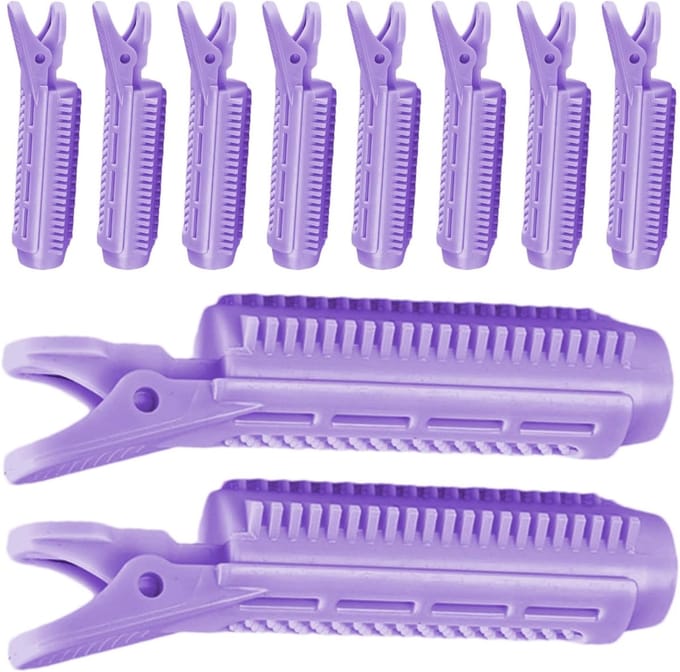 Haarvolume Clips - Roller Clips Wortels - Haarstyling Thuis - Sterk Stevig Ontwerp - 10 x 3 cm