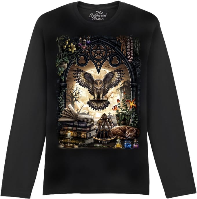 Uil The Messenger The Coloured House Longsleeve T-shirt M