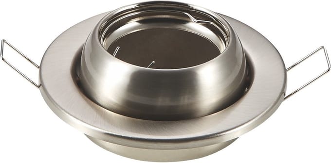 Inbouwframe Ø 100 mm | kantelbare inbouwspot rvs | boorgat Ø 90 mm