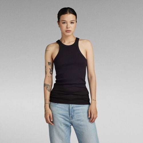 Onderhemden G-Star Raw D22768 B289 TANK-6484 BLACK