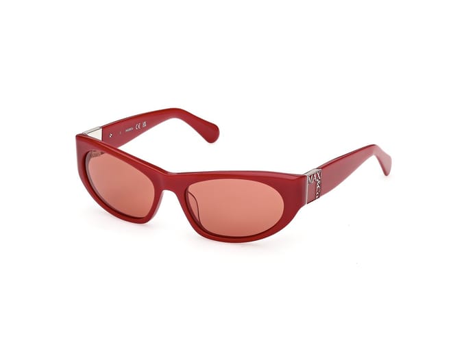 Max&co Mo0151 Dames Zonnebril Rood Brown/CAT2 Vrouw