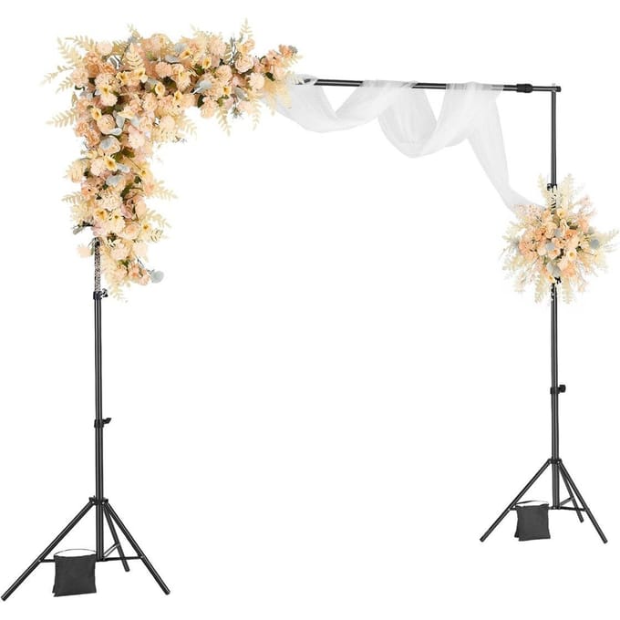 Achtergrondstandaard Achtergrondstandaard Kit 7 x 10 ft voor Feest & Fotostudio