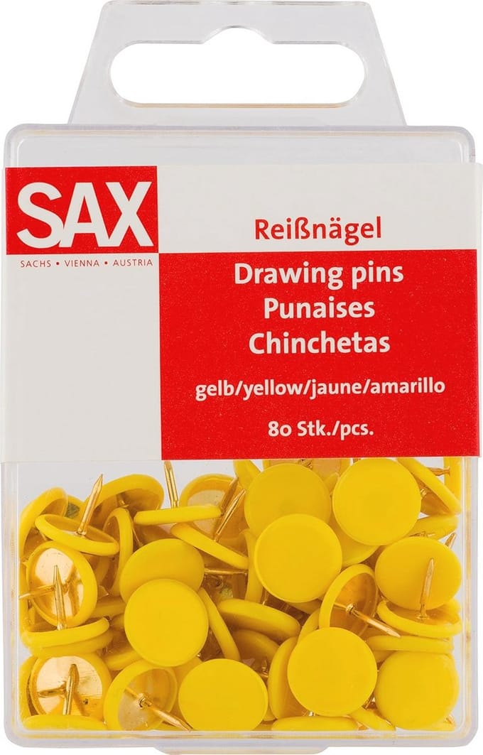 Geel 80 Stuks Punaises