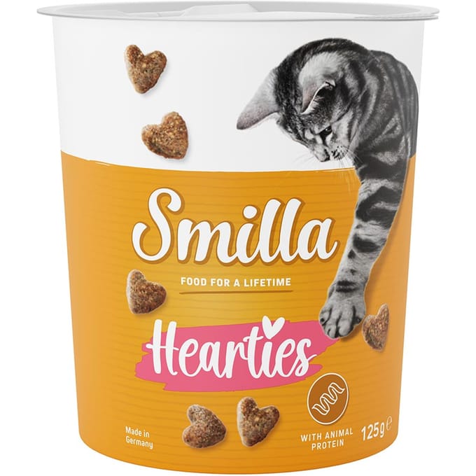 125g Hearties Smilla Kattensnacks