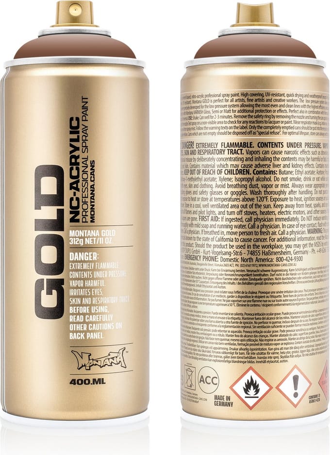 Montana GOLD G1450 Hot Chocolate spuitbus 400ml