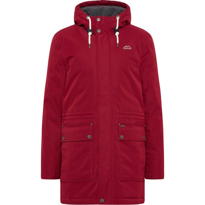 ICEBOUND Winter parka Klima Iglo Heren donkerrood