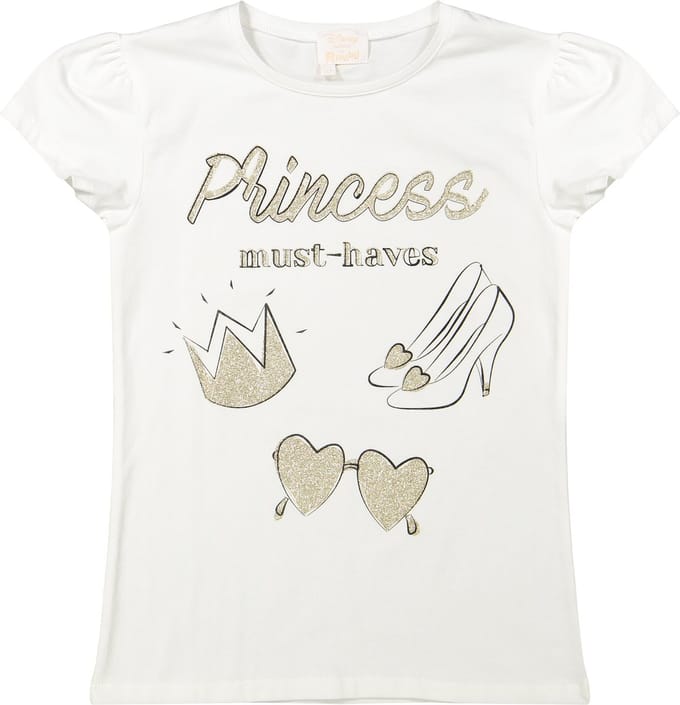 Rumbl Royal - T-shirt - Wit - Princess - Maat 128/134