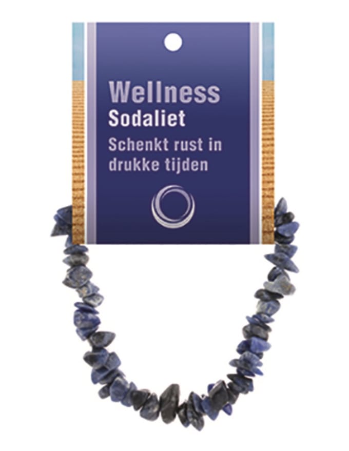 Sodaliet splitarmband + kaart