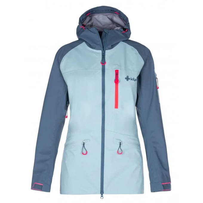 Dames outdoorjas kilpi nalau-w blauw 34