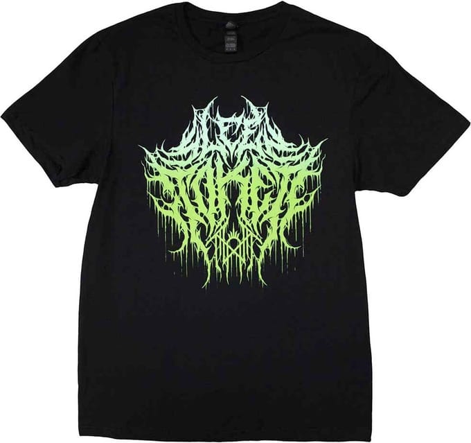 Sleep Token - Death Metal Logo Heren T-shirt - S - Zwart