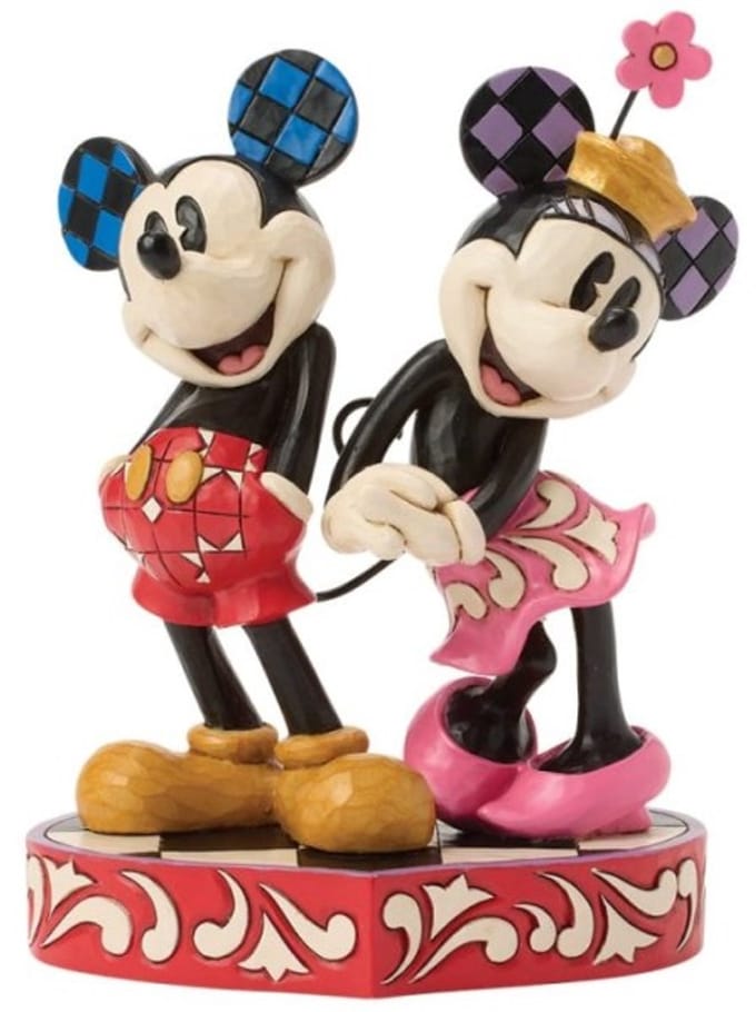 Disney Traditions – Mickey And Minnie Mouse – Tails Of True Love