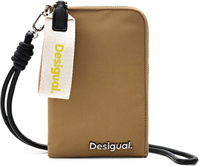 Desigual Portemonnee Candela Wallet Kaki Taupe