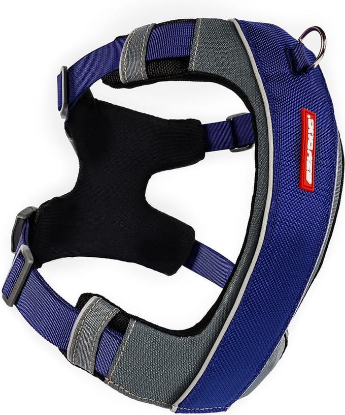 EzyDog X Link Honden Tuigje Hondentraining - Honden Harnas - S - Blauw