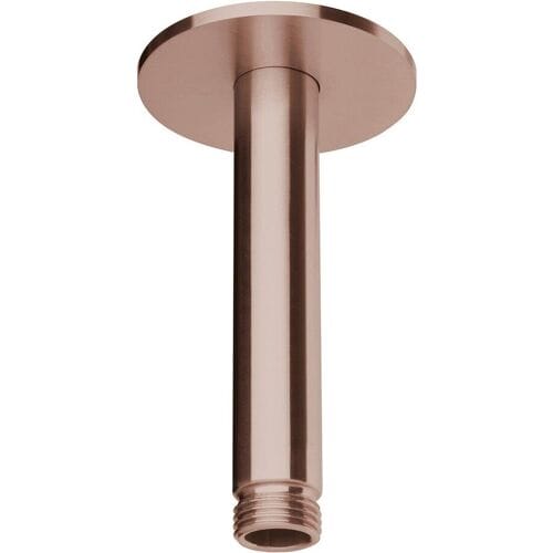 Herzbach DESIGN iX PVD ceiling arm seven round for rain shower 10 cm 21.964810.1.39