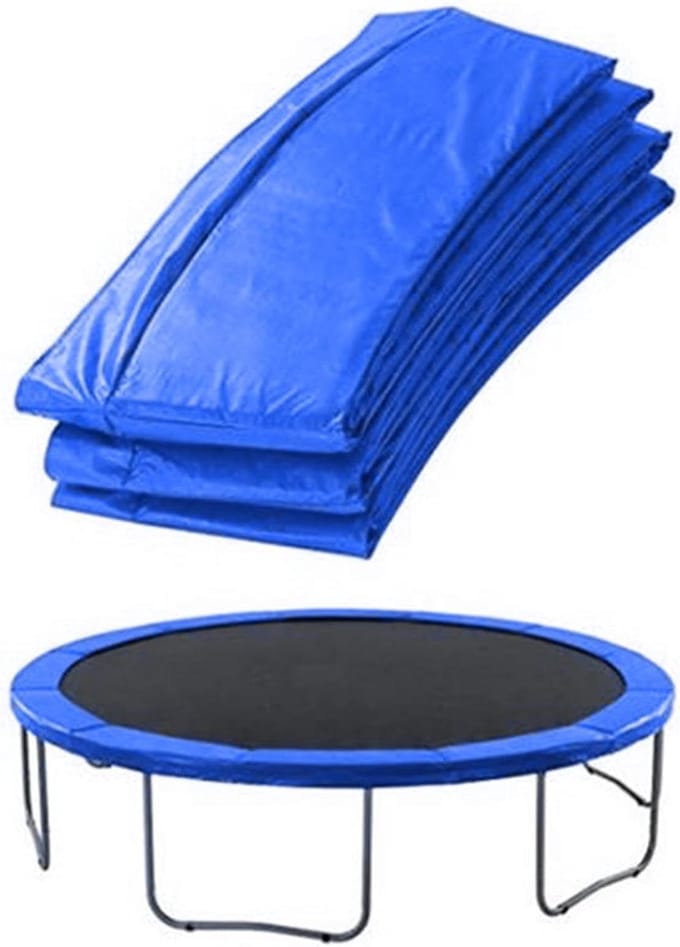 Trampoline Mat - Reserve Onderdeel - Veilig Springen - UV-bestendig PE - 244 cm - Blauw