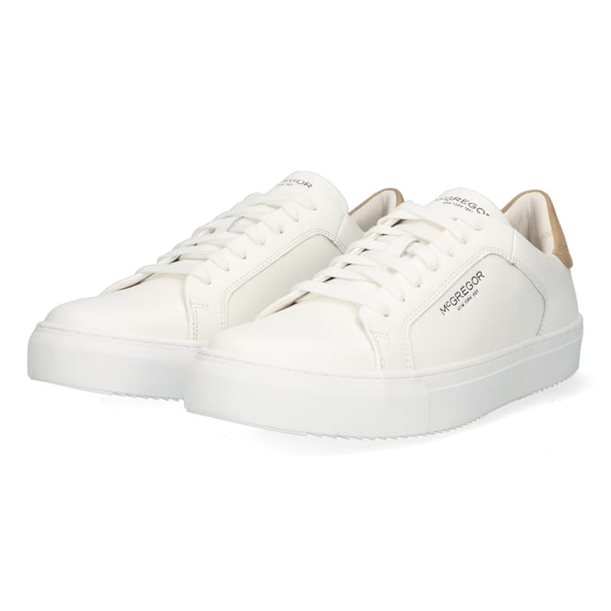 McGregor - Heren Sneakers Hamilton Wit/Sand - Wit - Maat 43