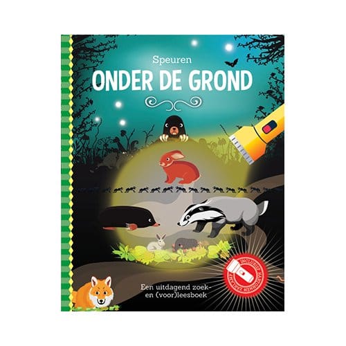 Speuren Onder De Grond + Kartonnen Zaklamp