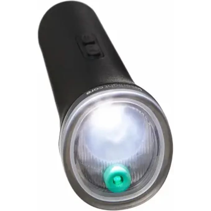 Oplaadbare fietskoplamp met signaallaser Beryl laserlight core
