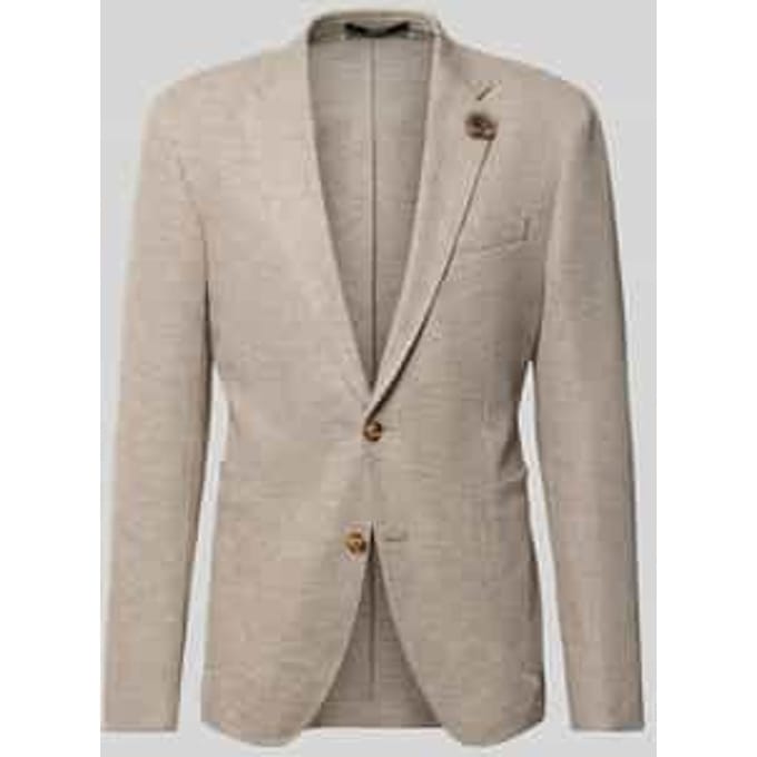 Regular fit colbert met bloemenapplicatie model 'Hoverest'