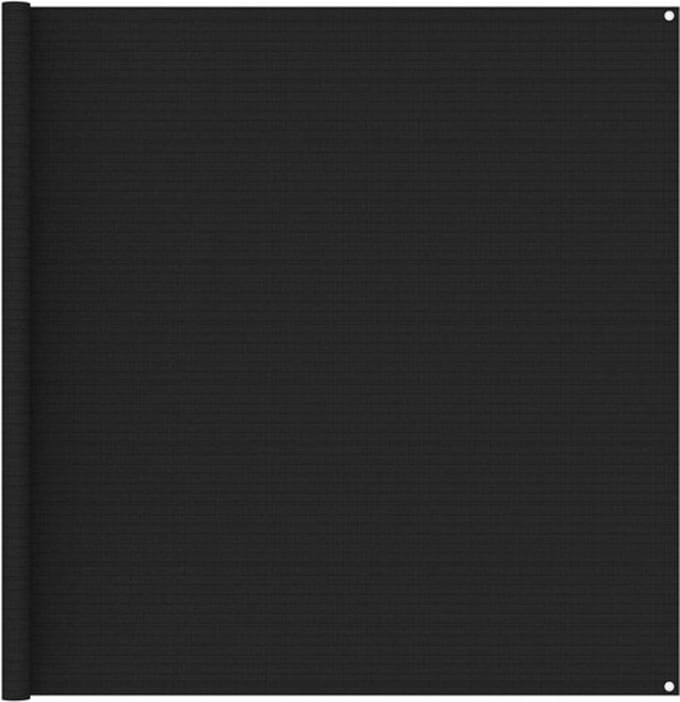 vidaXL - Tenttapijt - 200x200 - cm - zwart