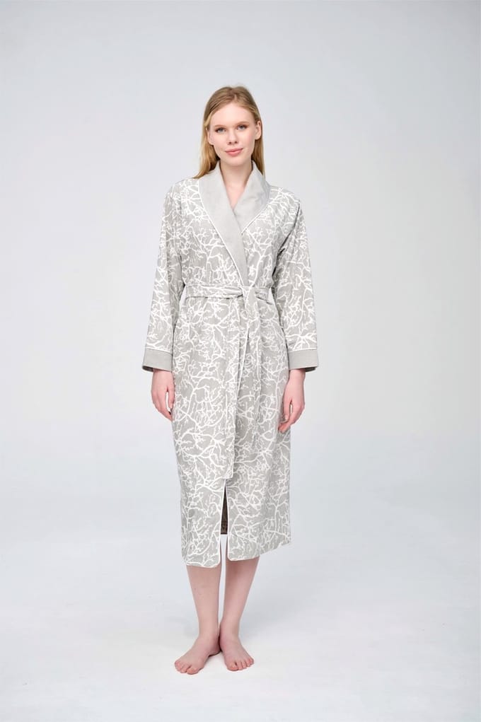 Dames Ochtendjas Zowie / maat L/XL