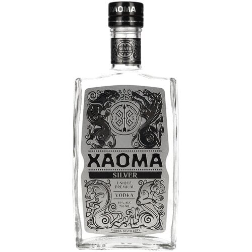 Xaoma Vodka XAOMA Silver Premium Vodka 40% Vol. 0,7l