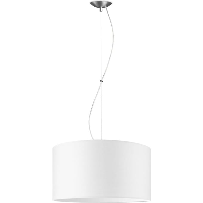 hanglamp basic deluxe bling Ø 50 cm - wit
