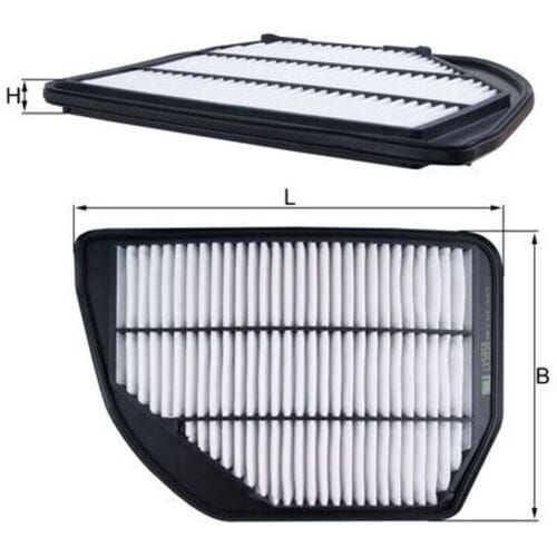 Luchtfilter KNECHT LX 5858
