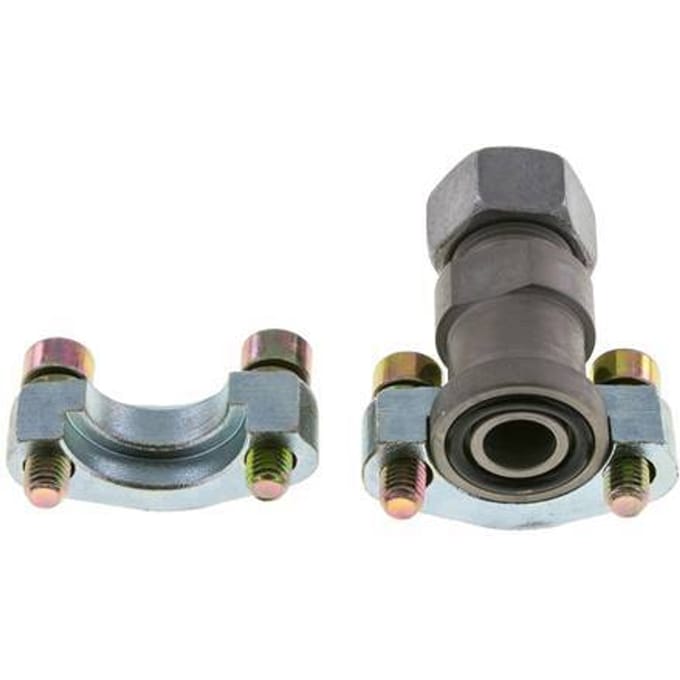 1/2'' SAE Flens 3000 psi Staal met 15L (M22x1.5) ISO 6162-1