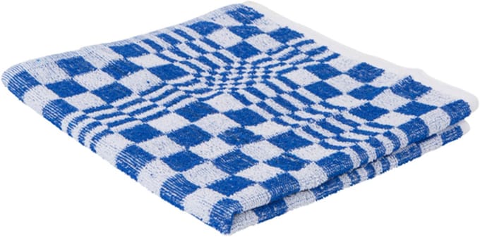 Keukendoek blok ca 50x50cm blauw | 12 stuks